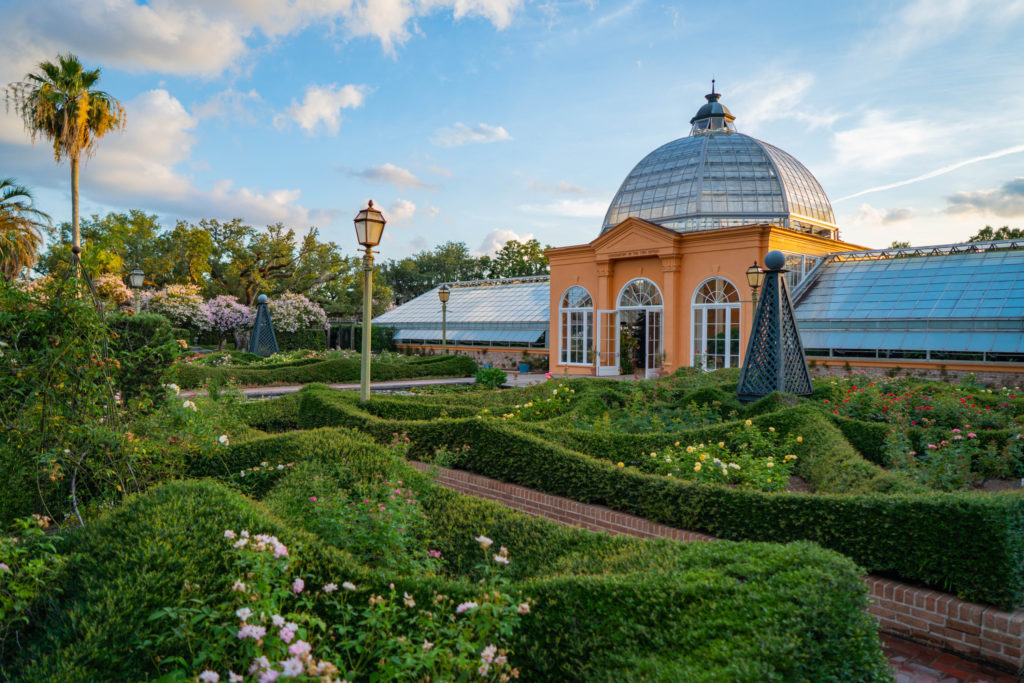 Botanical Gardens City Park New Orleans