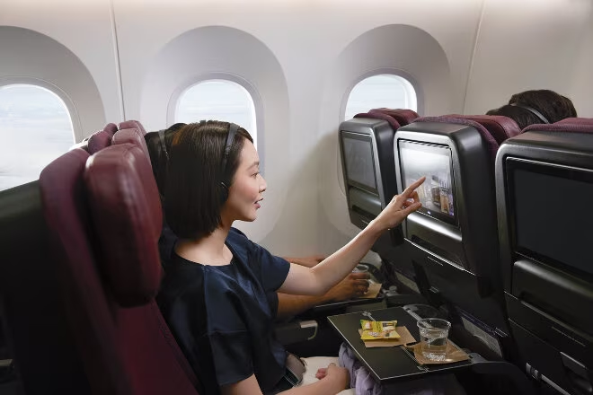 qantas onboard flight entertainment